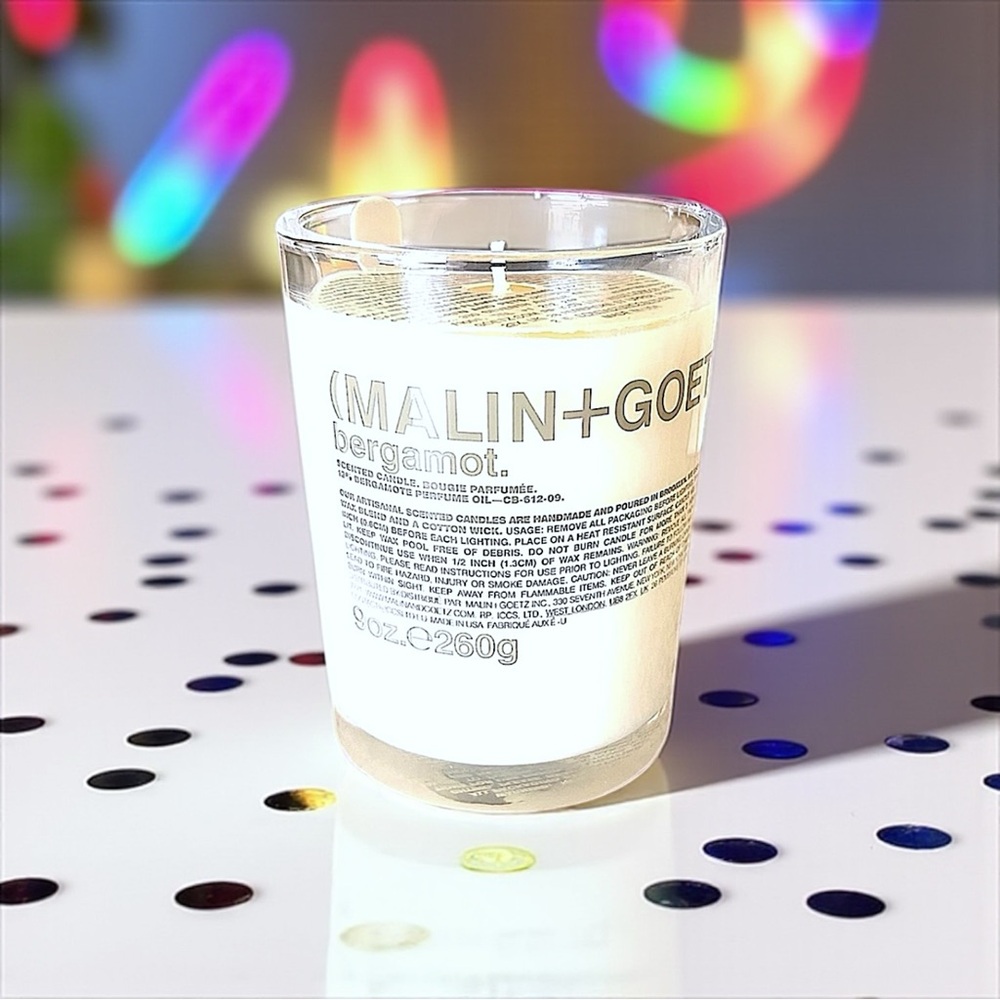 MALIN+GOETZ BERGAMOT CANDLE 9 OZ NWOB